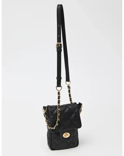 Stella + Gemma Piper Pouch Black