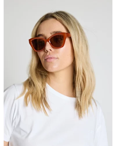 Stella + Gemma Trans Red Miami Sunnies