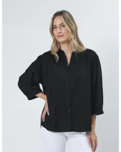 Stella + Gemma Black Tammy Blouse