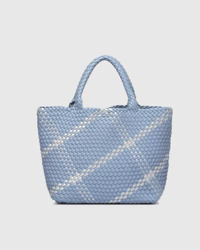 Louenhide Chambray Silver Cruiser Woven Tote Bag