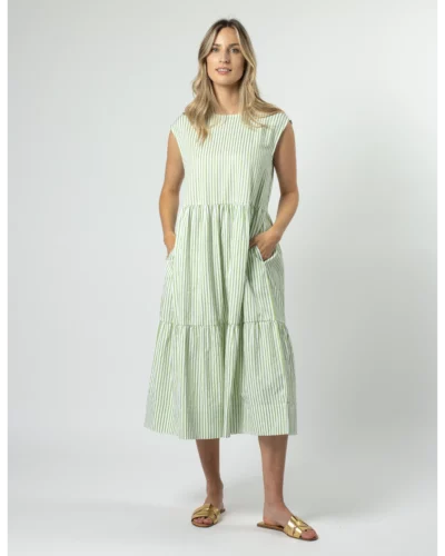 Stella + Gemma Apple Stripe Rania Dress