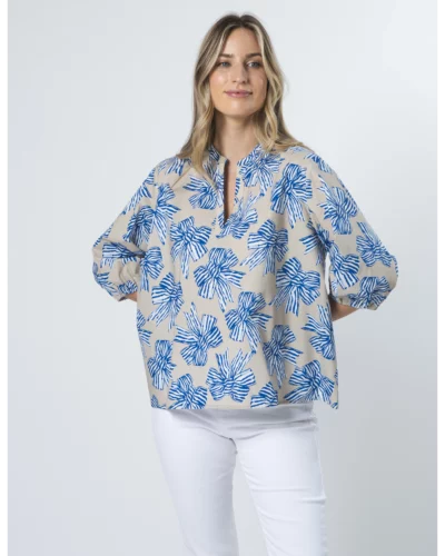 Stella + Gemma Bowtiful Blue Tamsin Top