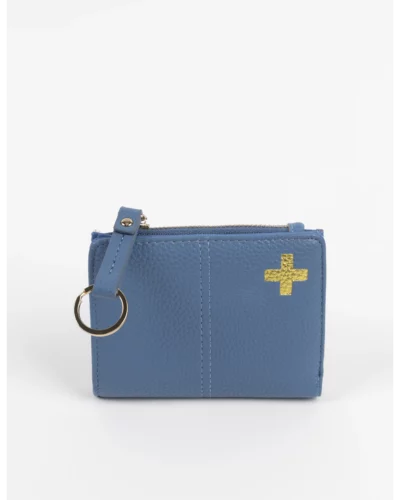 Stella + Gemma Arctic Blue Keychain Wallet