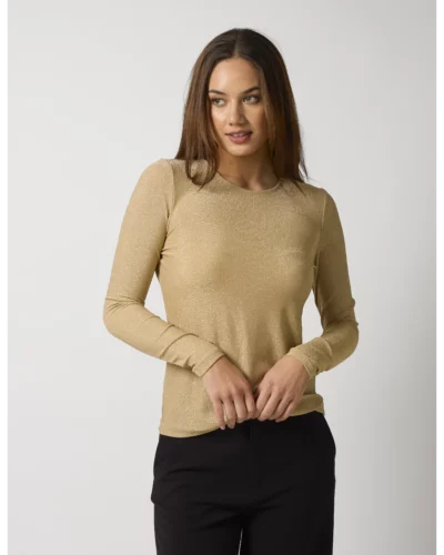 Stella + Gemma Gold Aries Top