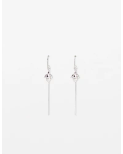 Stella + Gemma Silver Tulip Earrings