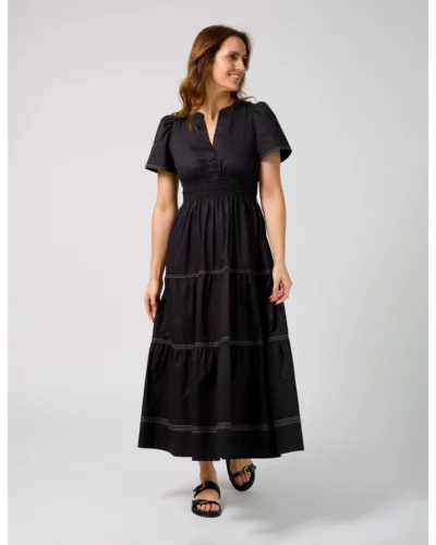 Stella + Gemma Black Vittoria Dress