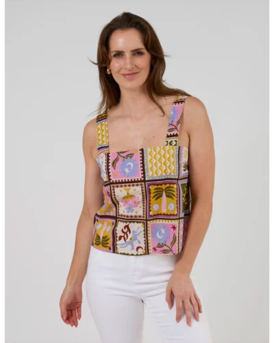 Stella + Gemma Memories of Morocco Leonie Top