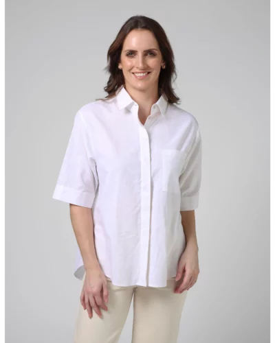 Stella + Gemma White Mischa Shirt