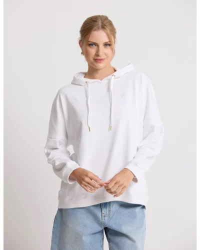 Stella + Gemma White Newport Hoodie