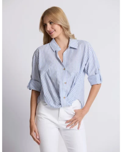 Stella + Gemma Sea Stripe On Repeat Blouse