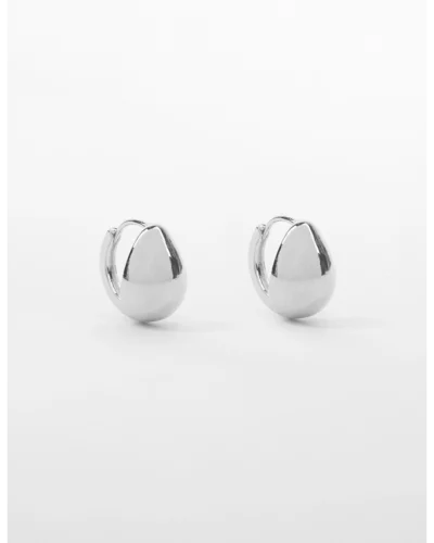 Stella + Gemma Silver Solid Tear Drop Earrings