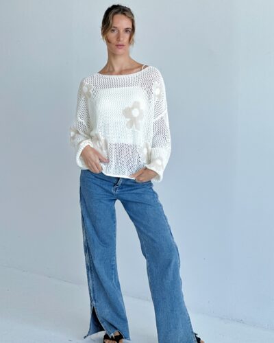 Worthier Rae - White Jumper