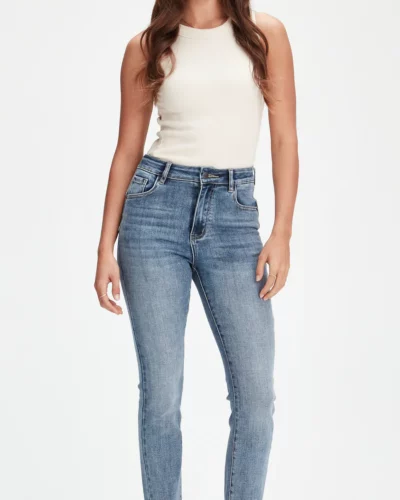 JunkFood Jean PEACHY | Push Up Short Stuff Jean Blue