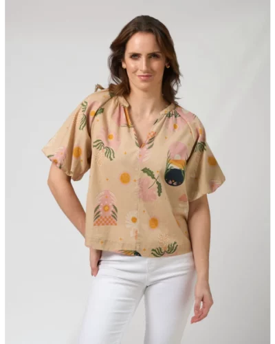 Stella + Gemma Charlo Blouse - Desert Dreams