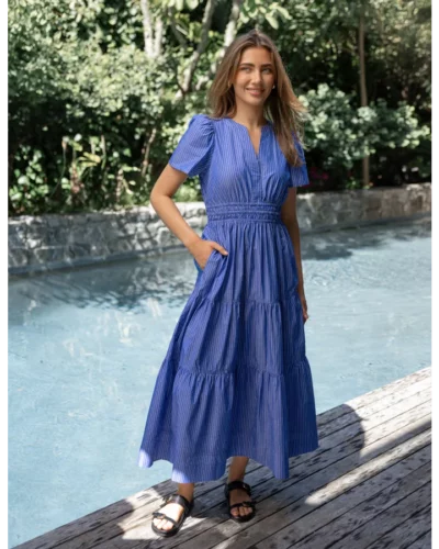 Stella + Gemma Vittoria Dress - Aegan Stripe