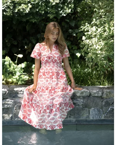Stella + Gemma Vittoria Dress - Sorbet in Sicily