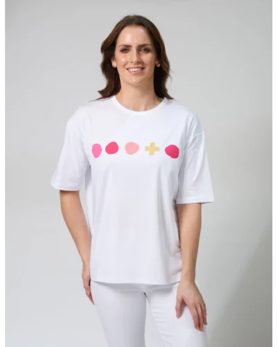 Stella + Gemma Porter Tee Isola Bella - White