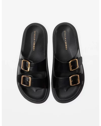 Stella + Gemma Etienne Slide - Black