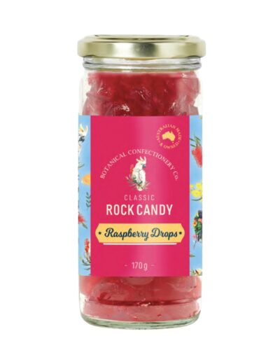 Botanical Confectionery Co. Jar Raspberry Drops 170g