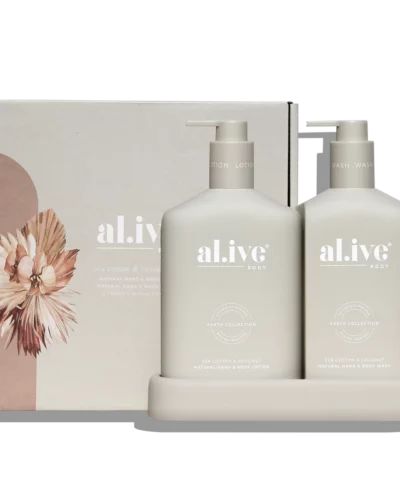 al.ive body wash & lotion duo - sea cotton & coconut