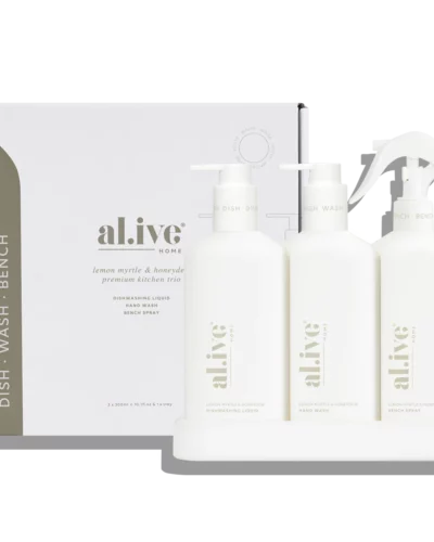 al.ive body kitchen trio - lemon myrtle & honeydew