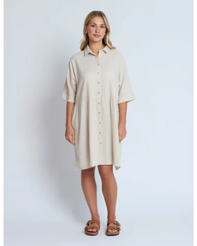 Stella + Gemma Tally Dress - Natural