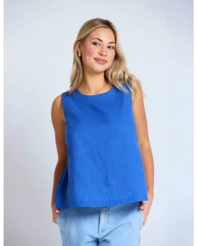 Stella + Gemma Paris Tank - Cornflower