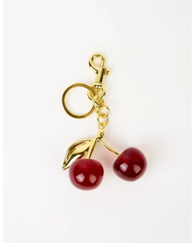 Stella + Gemma Keychain Cherries - Red