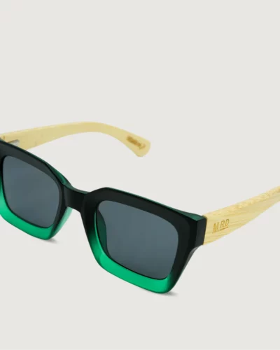 Moana Road BK/GN/Wood Weekender Sunnies