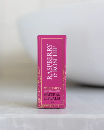 Raspberry & Rosehip Natural Lip Balm