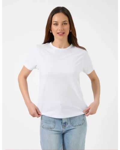 Stella + Gemma Ace Tee White