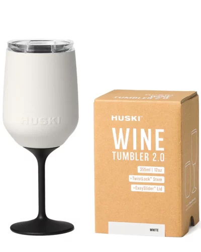 Huski Wine Tumbler 2.0 - White