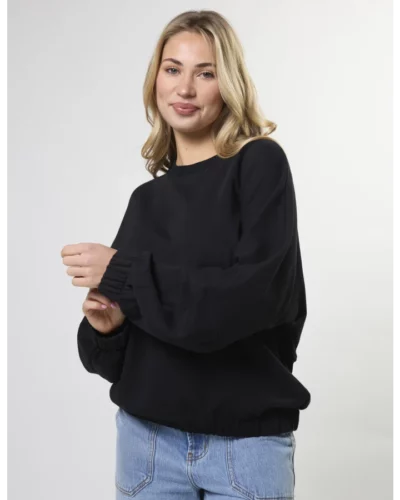 Stella + Gemma Bubble Sweat - Black