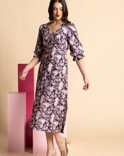 Seeking Lola Lux Smudge ELEGANT DRESS