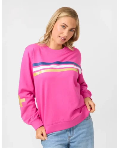 Stella + Gemma Essential Sweatshirt | Cerise