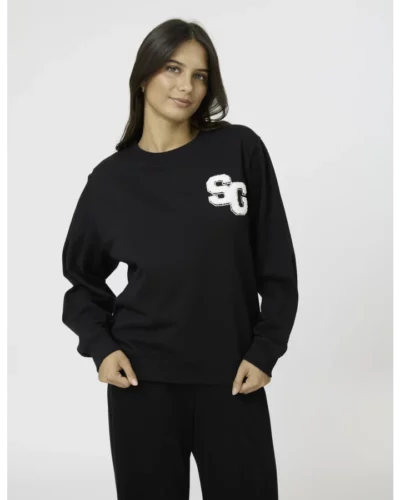 Stella + Gemma Essential Sweatshirt Kappa | Black